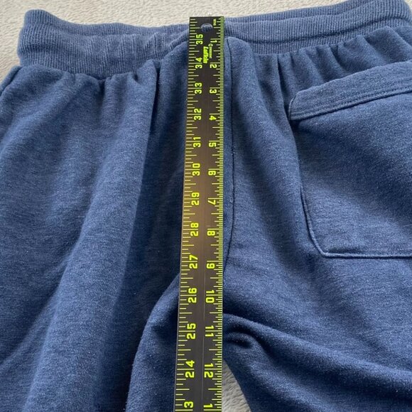 Puma Mens Sweatpants Small Tapered Leg Drawstring Activewear Casual Blue Classic - Picture 4 of 9